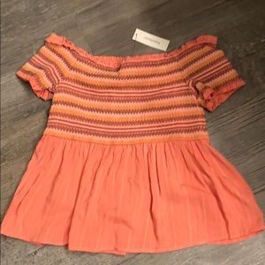 Francesca’s off the shoulder top